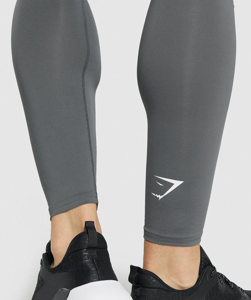 Gymshark Element Baselayer Leggings Férfi Szürke  Hungary |  AOCGS-6145