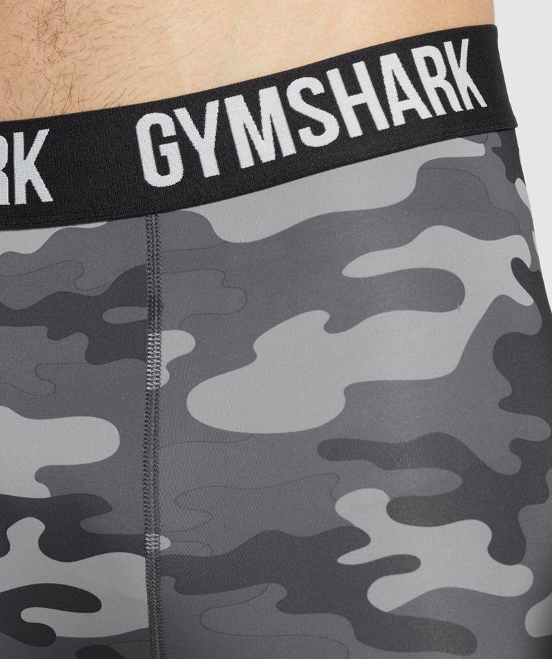 Gymshark Element Baselayer Leggings Férfi Szürke  Hungary |  CWZUD-8731