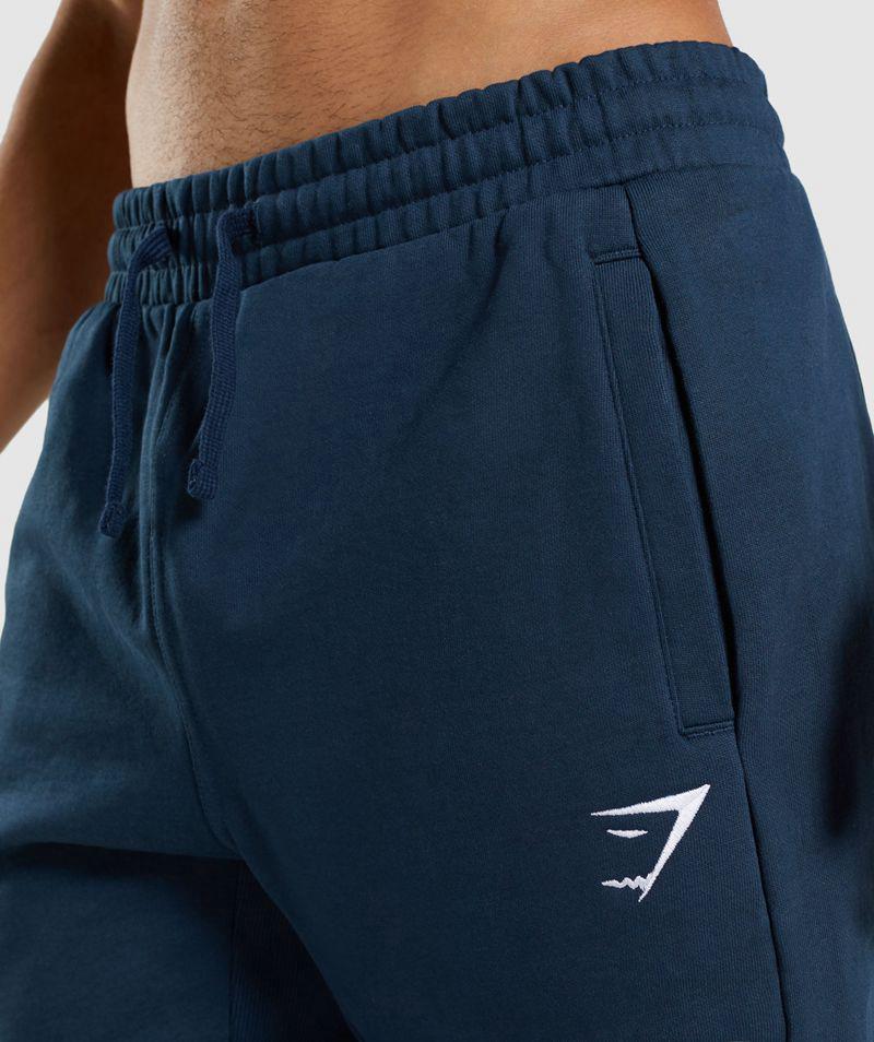 Gymshark Essential Jogger Nadrág Férfi Sötétkék  Hungary |  UGSIP-3416