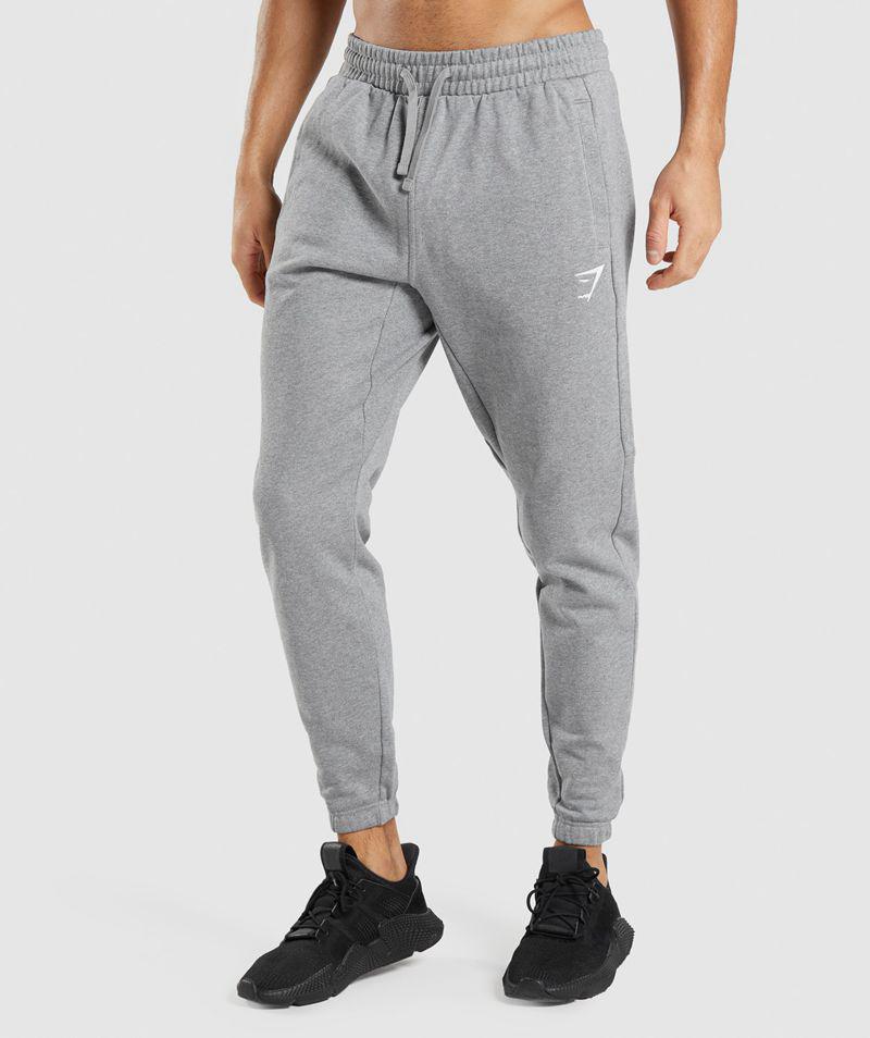 Gymshark Essential Jogger Nadrág Férfi Szürke  Hungary |  XPCTK-0348