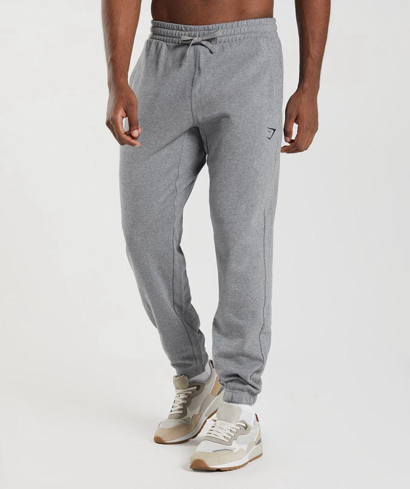 Gymshark Essential Oversized Jogger Nadrág Férfi Szürke  Hungary |  PDRCZ-4378