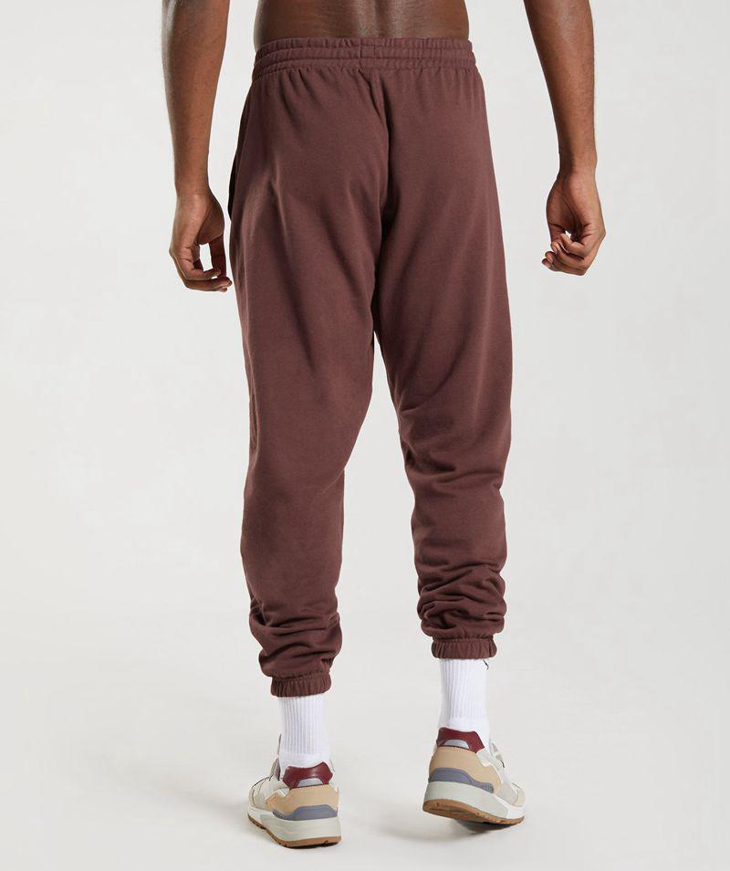 Gymshark Essential Oversized Jogger Nadrág Férfi Bordó  Hungary |  ZHMRF-6802