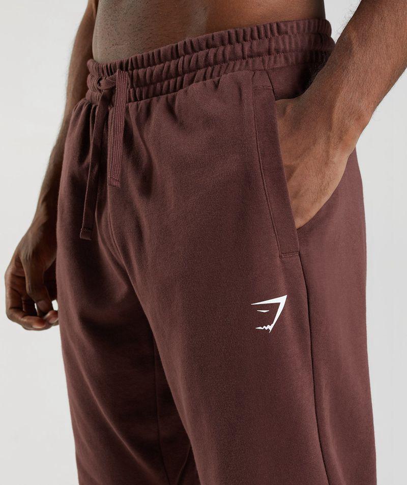 Gymshark Essential Oversized Jogger Nadrág Férfi Bordó  Hungary |  ZHMRF-6802