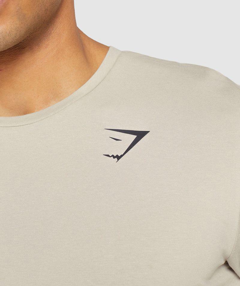 Gymshark Essential T-Shirts Férfi Szürke  Hungary |  IEXUQ-4571