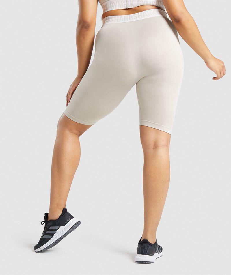 Gymshark Fit Seamless Cycling Rövidnadrág Női Szürke  Hungary |  WGXSD-0815