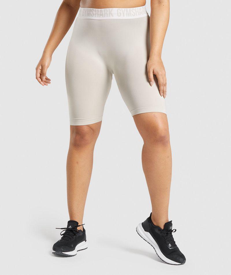 Gymshark Fit Seamless Cycling Rövidnadrág Női Szürke  Hungary |  WGXSD-0815