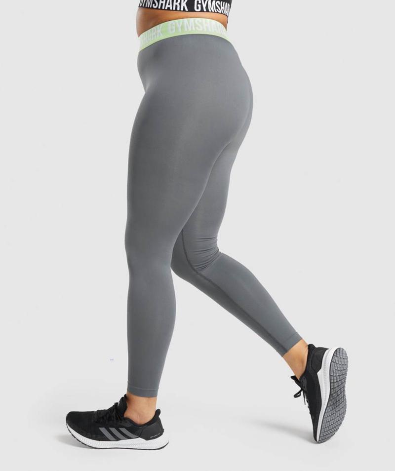 Gymshark Fit Seamless Leggings Női Mélyszürke  Hungary |  OCDPE-6810