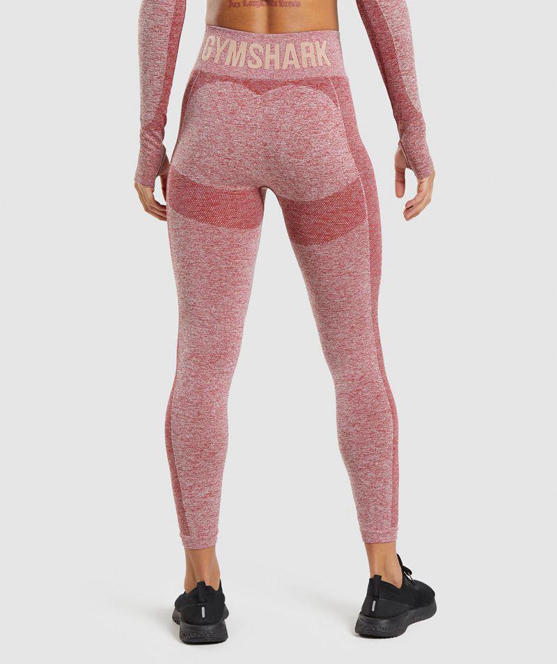 Gymshark Flex High Waisted Leggings Női Bordó  Hungary |  OYWEG-0153