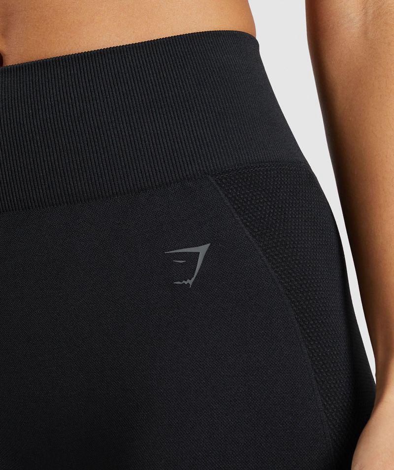 Gymshark Flex High Waisted Leggings Női Fekete  Hungary |  PUYLF-7821