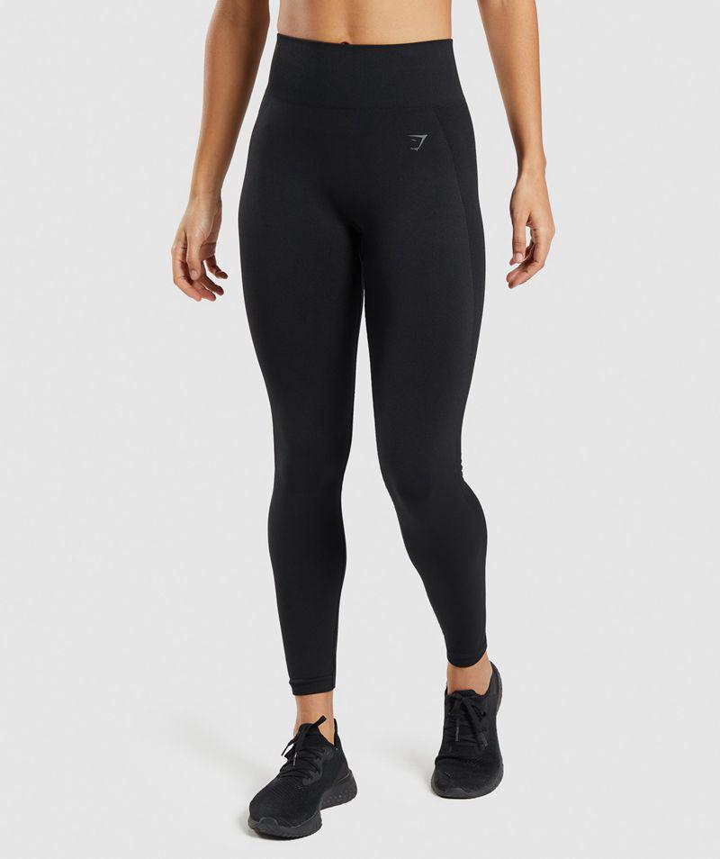 Gymshark Flex High Waisted Leggings Női Fekete  Hungary |  PUYLF-7821