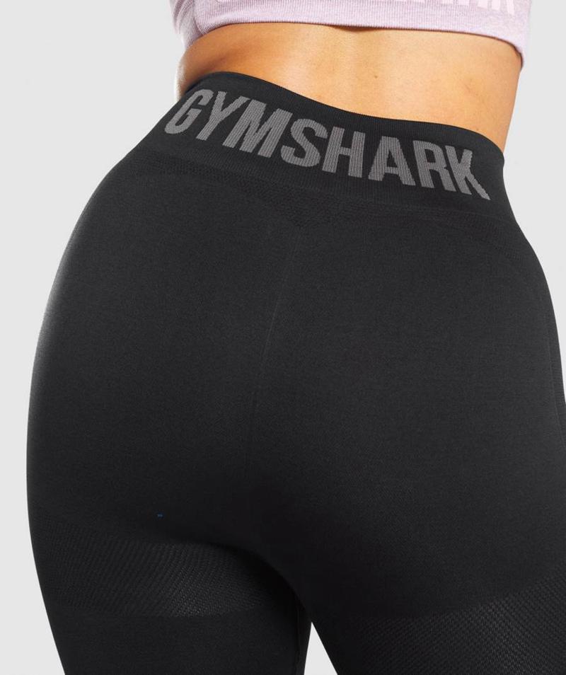 Gymshark Flex High Waisted Leggings Női Mélyszürke Fekete  Hungary |  UJWFI-0216