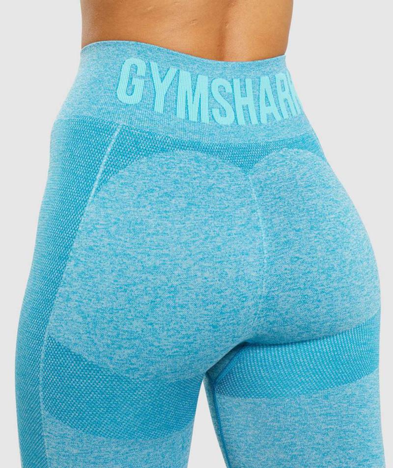 Gymshark Flex High Waisted Leggings Női Kék  Hungary |  VCJWU-6087