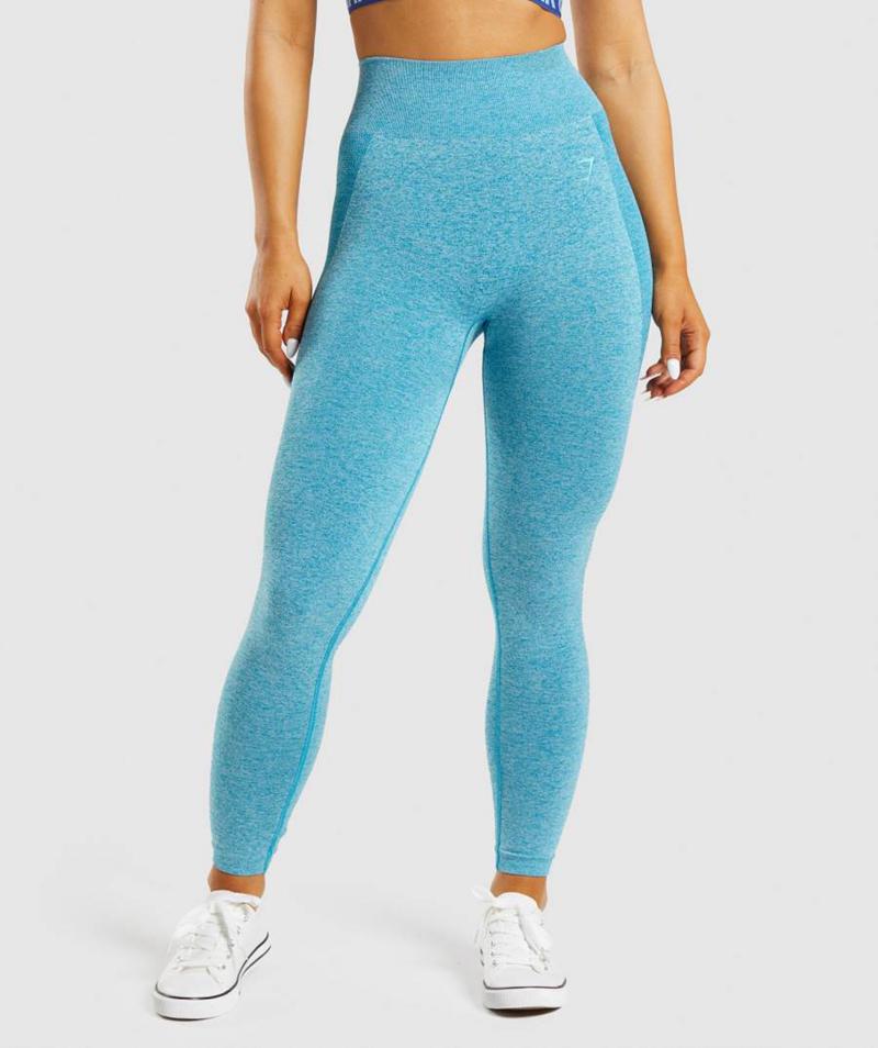 Gymshark Flex High Waisted Leggings Női Kék  Hungary |  VCJWU-6087