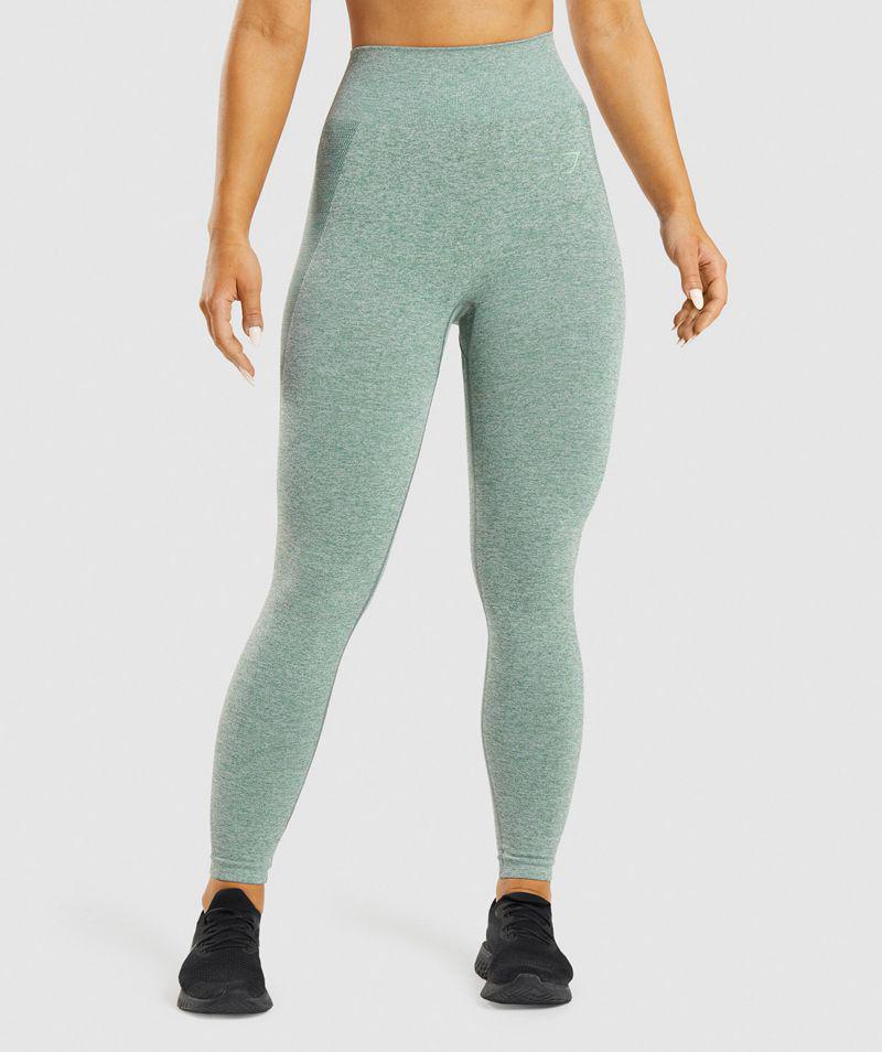 Gymshark Flex High Waisted Leggings Női Zöld  Hungary |  YDQOT-1065