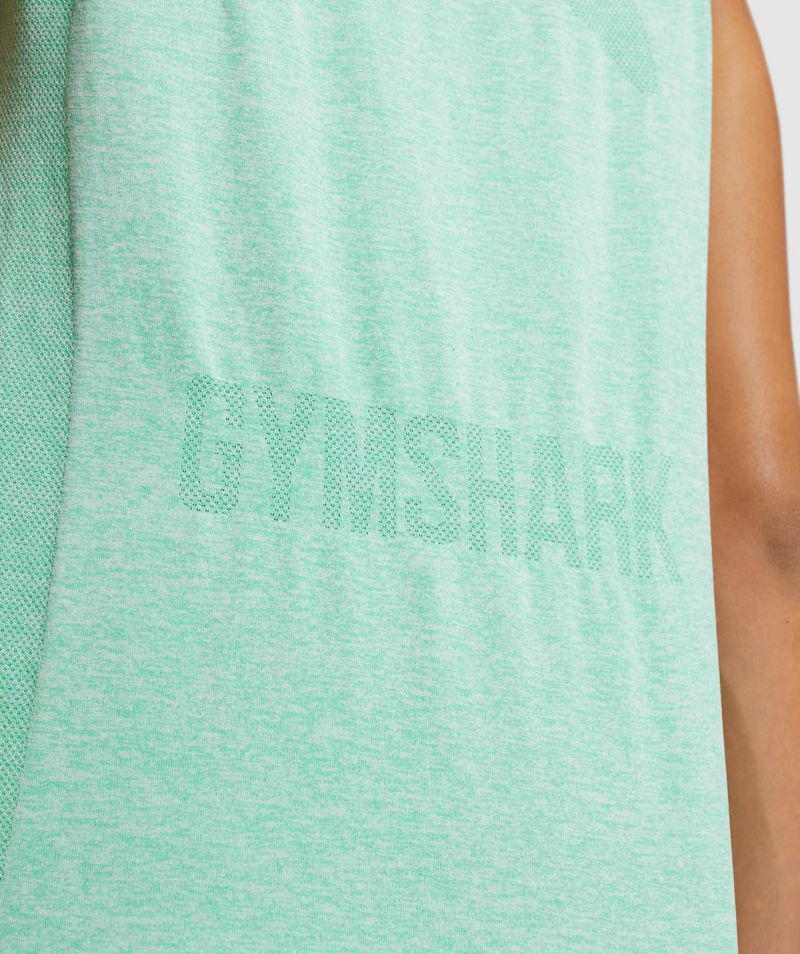 Gymshark Flex Loose Top Ujjatlan Póló Női Türkiz  Hungary |  KRPGQ-0857