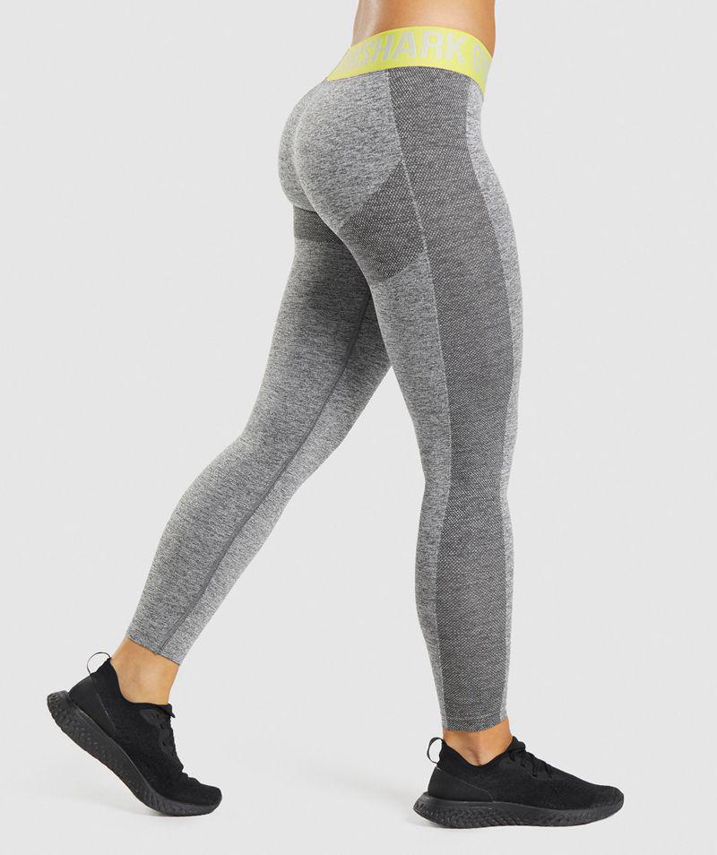 Gymshark Flex Low Rise Leggings Női Szürke  Hungary |  YICTE-4291