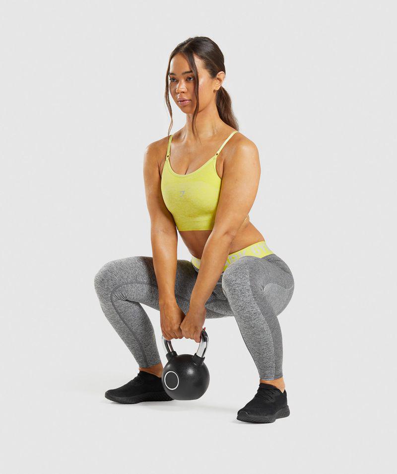 Gymshark Flex Low Rise Leggings Női Szürke  Hungary |  YICTE-4291