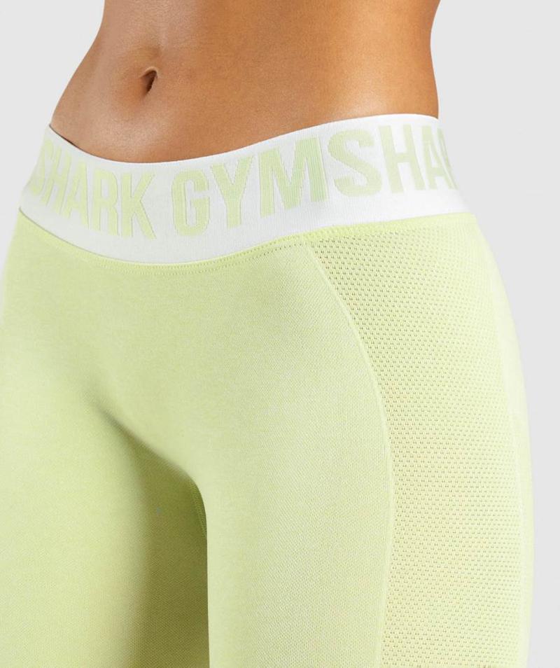 Gymshark Flex Low Rise Leggings Női Világos Zöld  Hungary |  QHGRO-6259