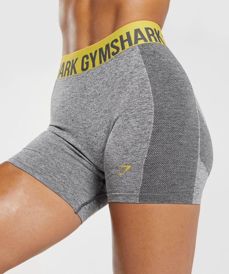 Gymshark Flex Rövidnadrág Női Szürke  Hungary |  WEXVN-0793