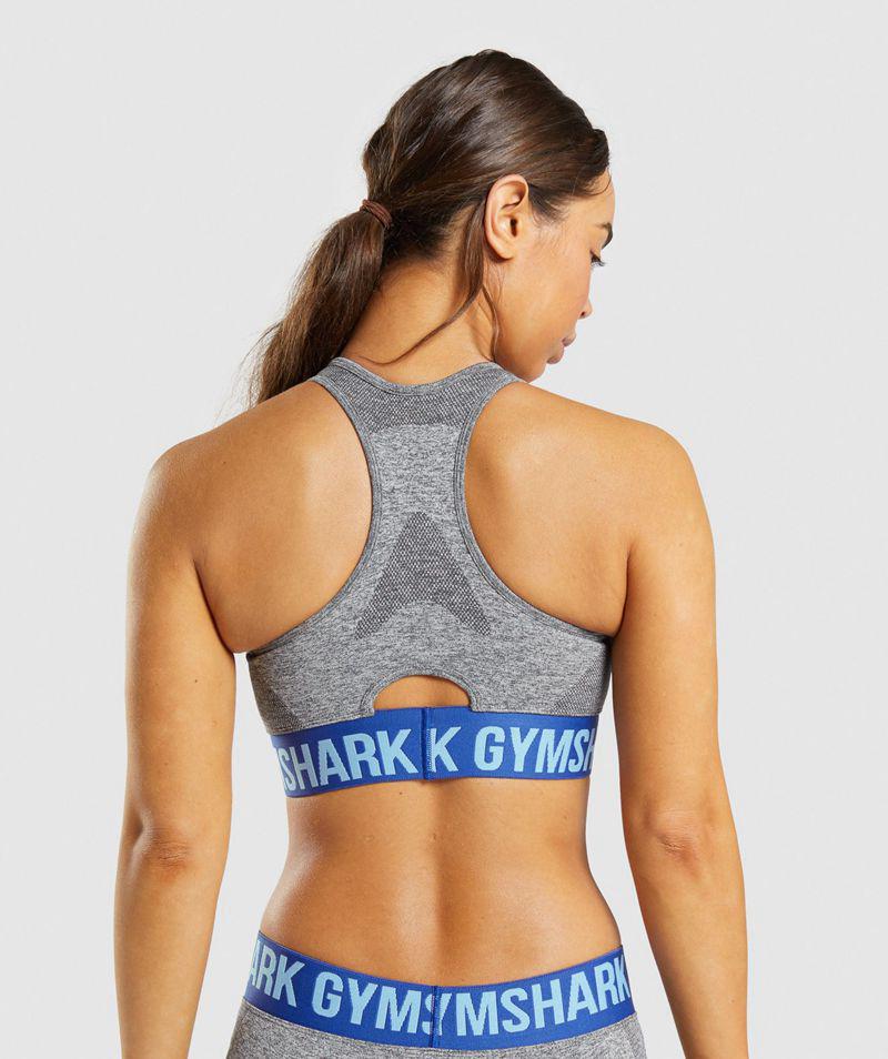 Gymshark Flex Sportmelltartó Női Szürke  Hungary |  DFECR-3826