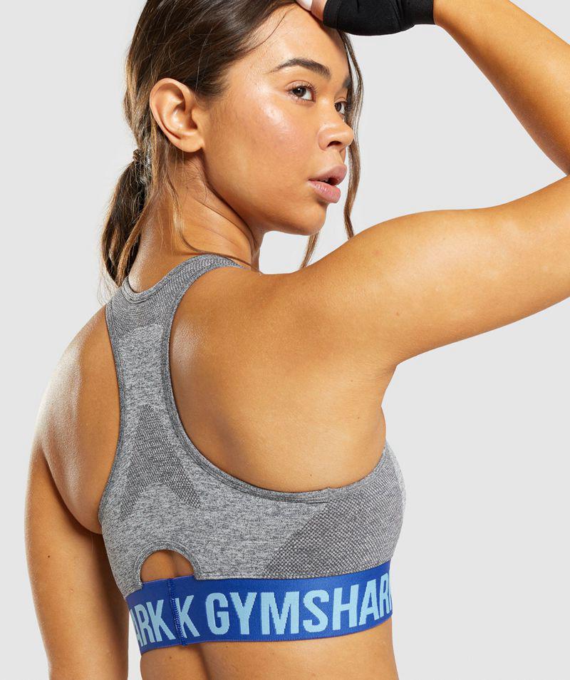 Gymshark Flex Sportmelltartó Női Szürke  Hungary |  DFECR-3826