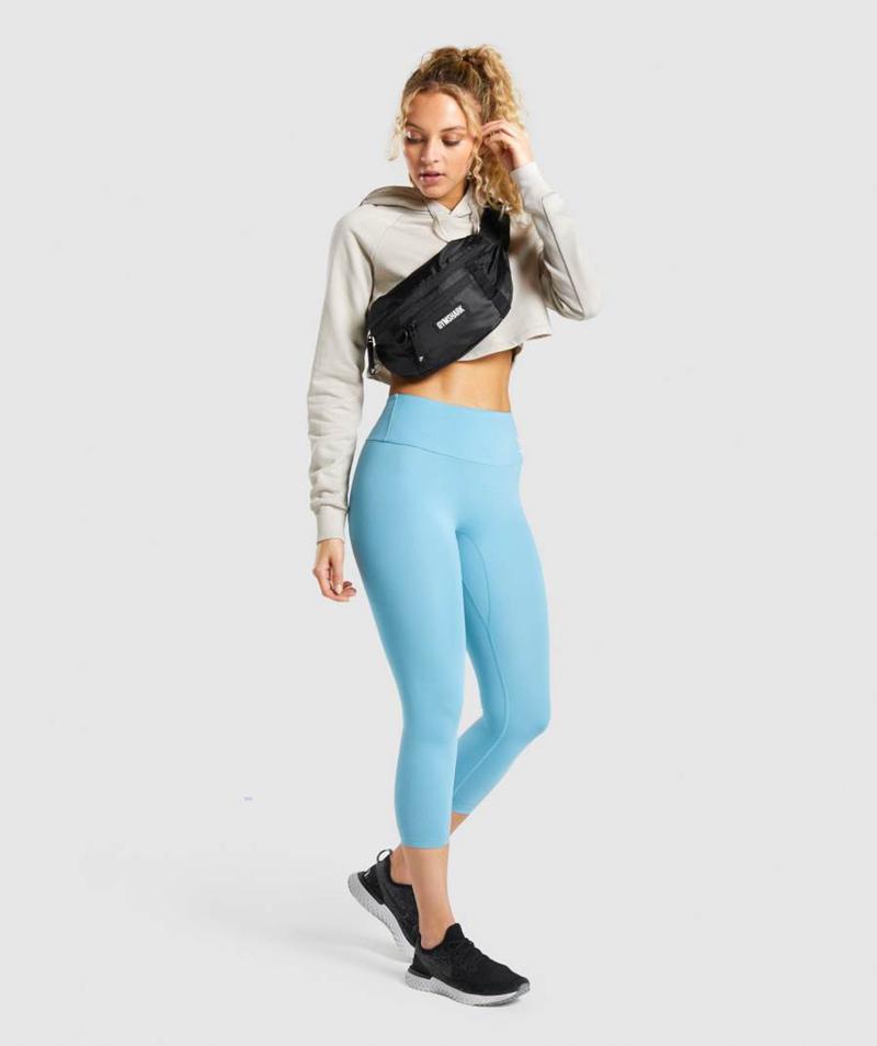 Gymshark GS Crossbody Táska Accessories Fekete  Hungary |  SENKD-1607