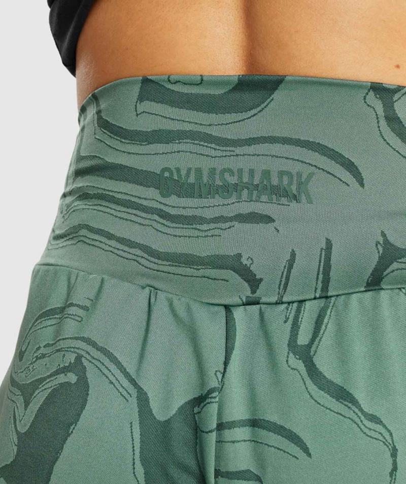 Gymshark GS Power Bottoms Jogger Nadrág Női Zöld  Hungary |  KWYDT-1528