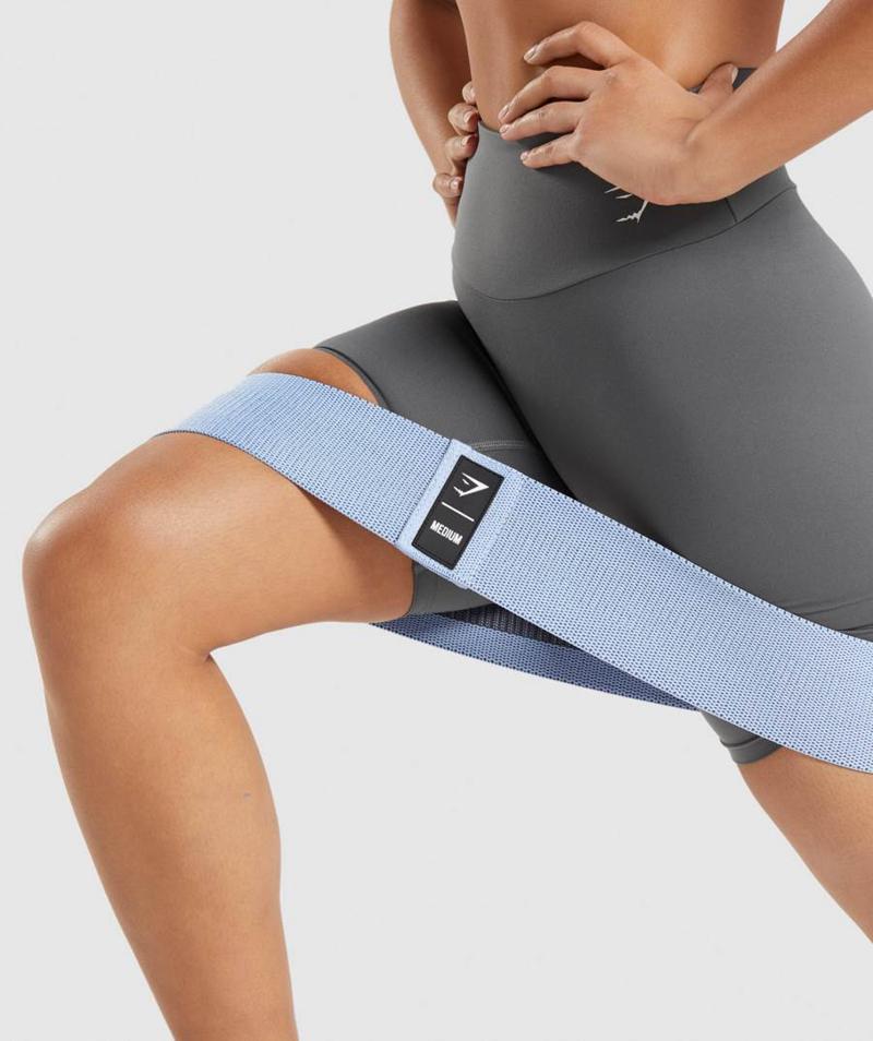 Gymshark Glute Set 3pk Resistance Band Accessories Világos Lila Szürke Kék Zöld  Hungary |  ZHGFX-1946