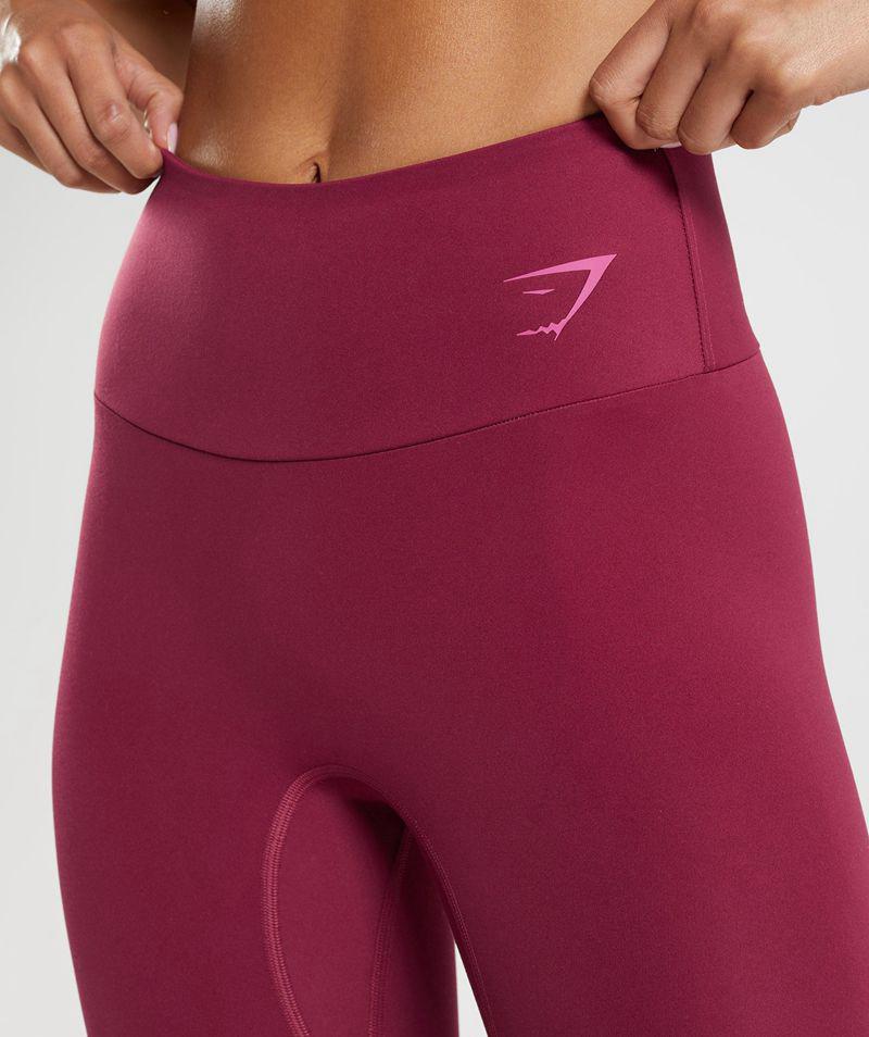 Gymshark Graphics Fraction Leggings Női Rózsaszín  Hungary |  WDLHU-9718