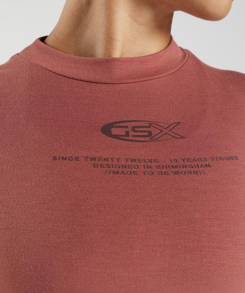 Gymshark Gs10 Year Body Fit T-Shirts Női Rózsaszín  Hungary |  WMGEL-9158