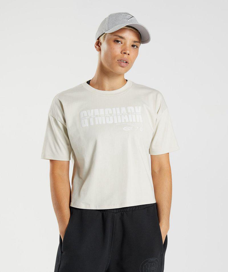 Gymshark Gs10 Year Midi Felsők Női Szürke  Hungary |  RXOZP-0217