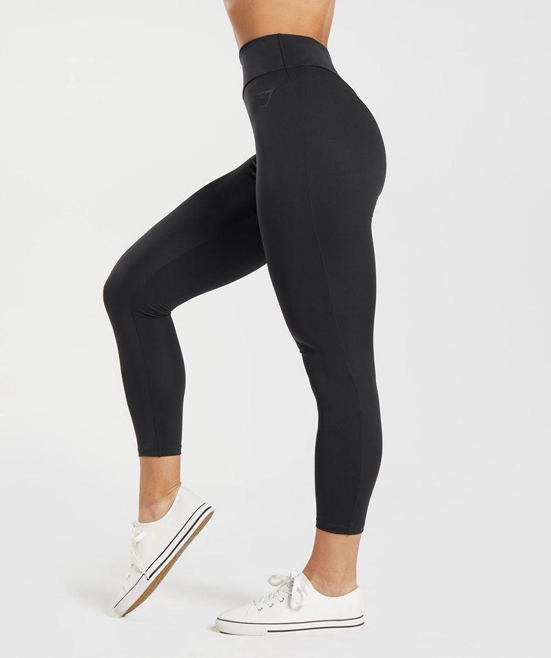 Gymshark Gs Power Original Leggings Női Fekete  Hungary |  JWCFK-0391