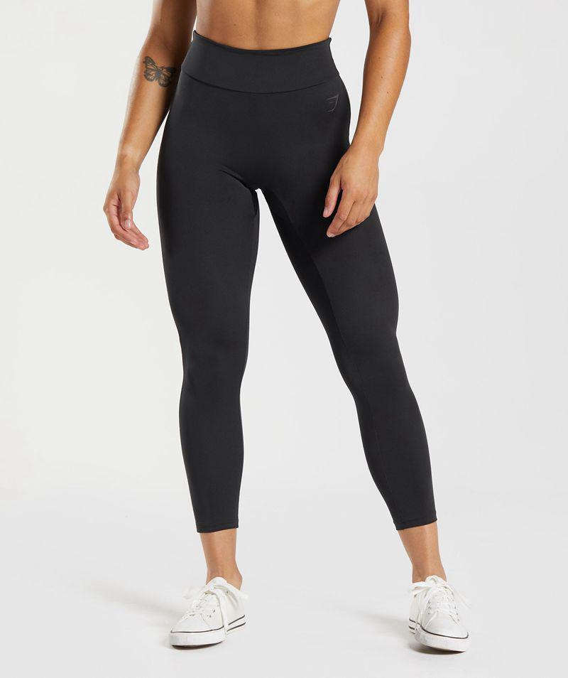 Gymshark Gs Power Original Leggings Női Fekete  Hungary |  JWCFK-0391