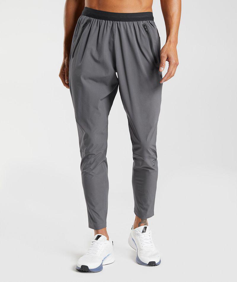 Gymshark Hybrid Woven Jogger Nadrág Férfi Szürke  Hungary |  JEDTN-5610