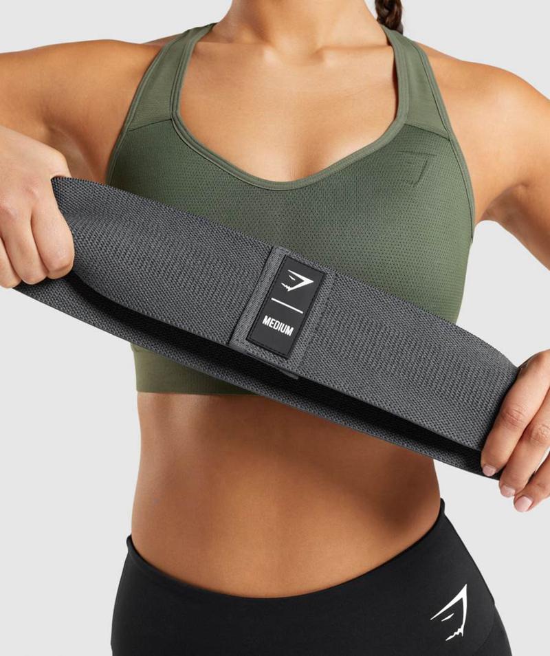 Gymshark Medium Glute Resistance Band Accessories Szürke Szürke  Hungary |  XELZO-3285