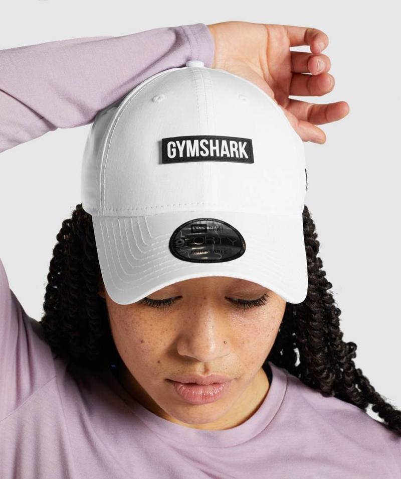 Gymshark New Era GS 9Forty Snapback Sapkák Accessories Fehér  Hungary |  GXQNH-6218