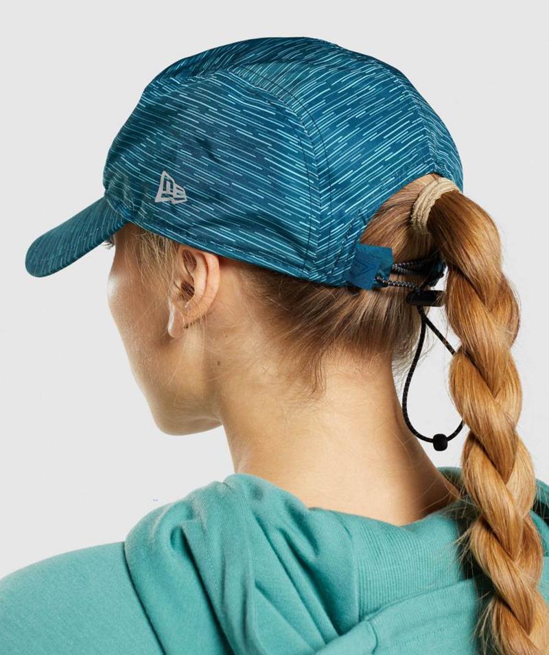 Gymshark New Era GS Tech Sapkák Accessories Türkiz  Hungary |  IAOGD-4521