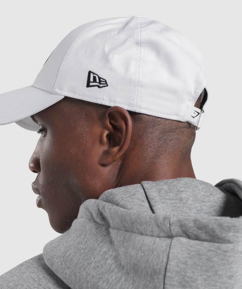 Gymshark New Era Legacy 9Forty Sapkák Accessories Fehér  Hungary |  JQCTL-7810