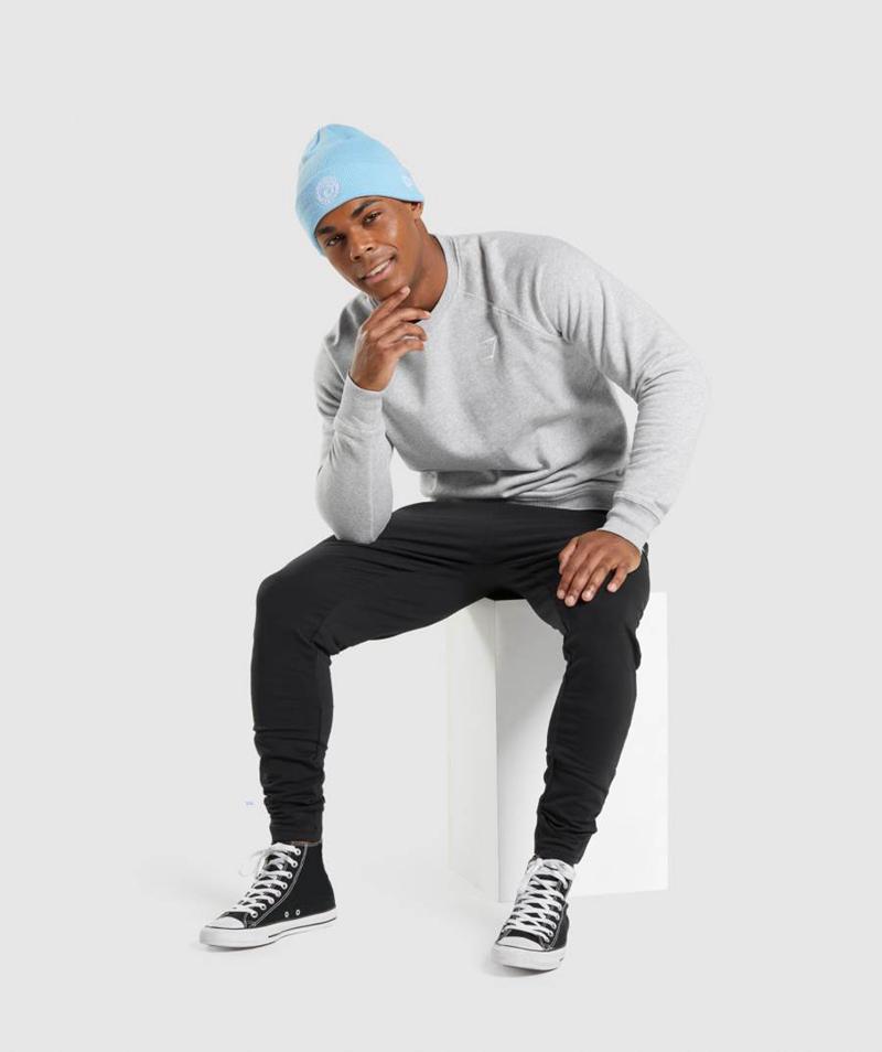 Gymshark New Era Legacy Cuff Knit Téli Sapka Accessories Kék  Hungary |  SOPYJ-6807