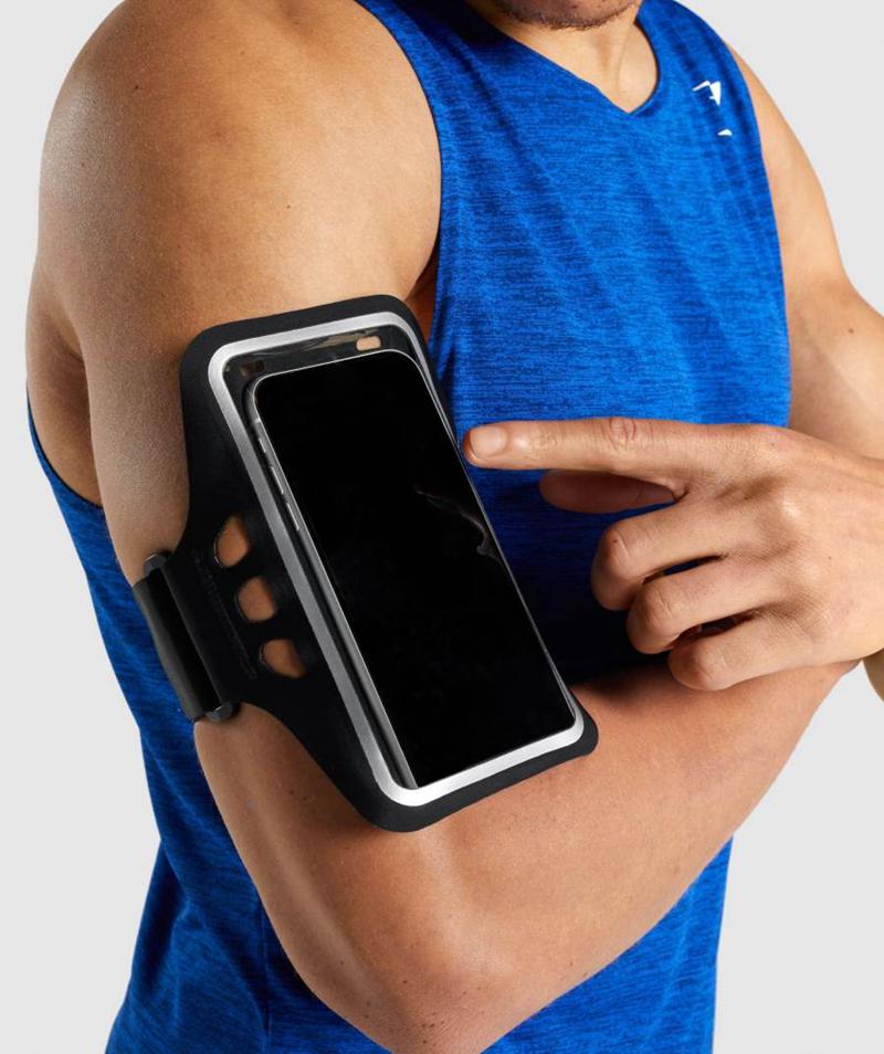 Gymshark Phone Pántos Armband Accessories Fekete  Hungary |  OYCBW-9052