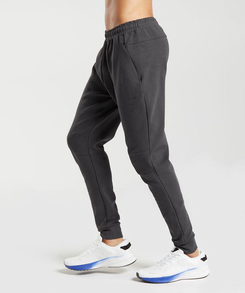 Gymshark Rest Day Knit Jogger Nadrág Férfi Szürke  Hungary |  IHWUG-7251