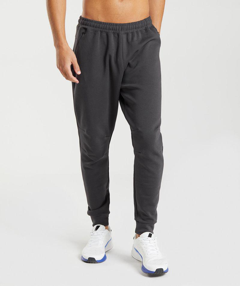 Gymshark Rest Day Knit Jogger Nadrág Férfi Szürke  Hungary |  IHWUG-7251