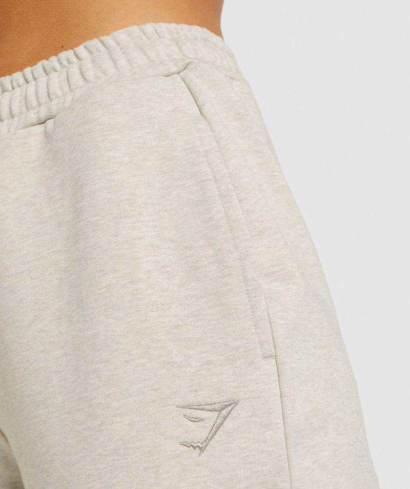 Gymshark Rest Day Sweats Jogger Nadrág Női Bézs  Hungary |  GHTYU-1596