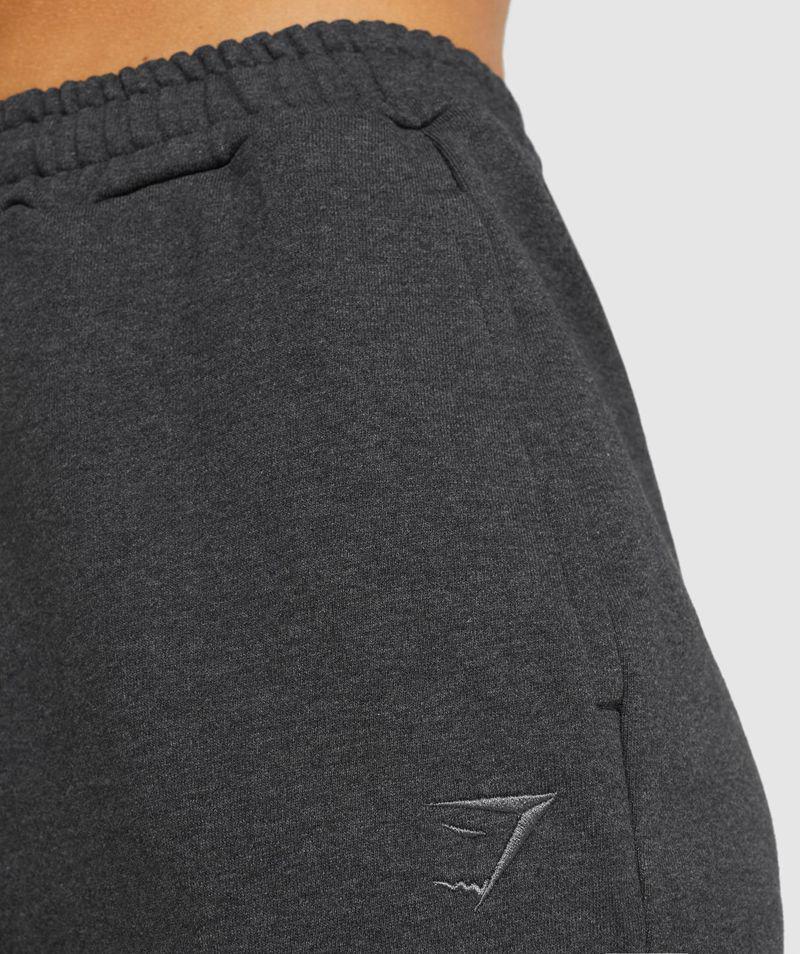 Gymshark Rest Day Sweats Jogger Nadrág Női Fekete  Hungary |  JRNXH-6934