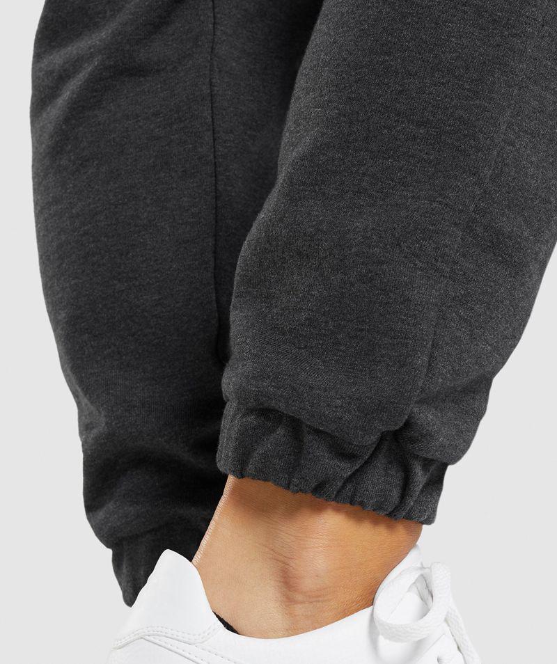 Gymshark Rest Day Sweats Jogger Nadrág Női Fekete  Hungary |  JRNXH-6934