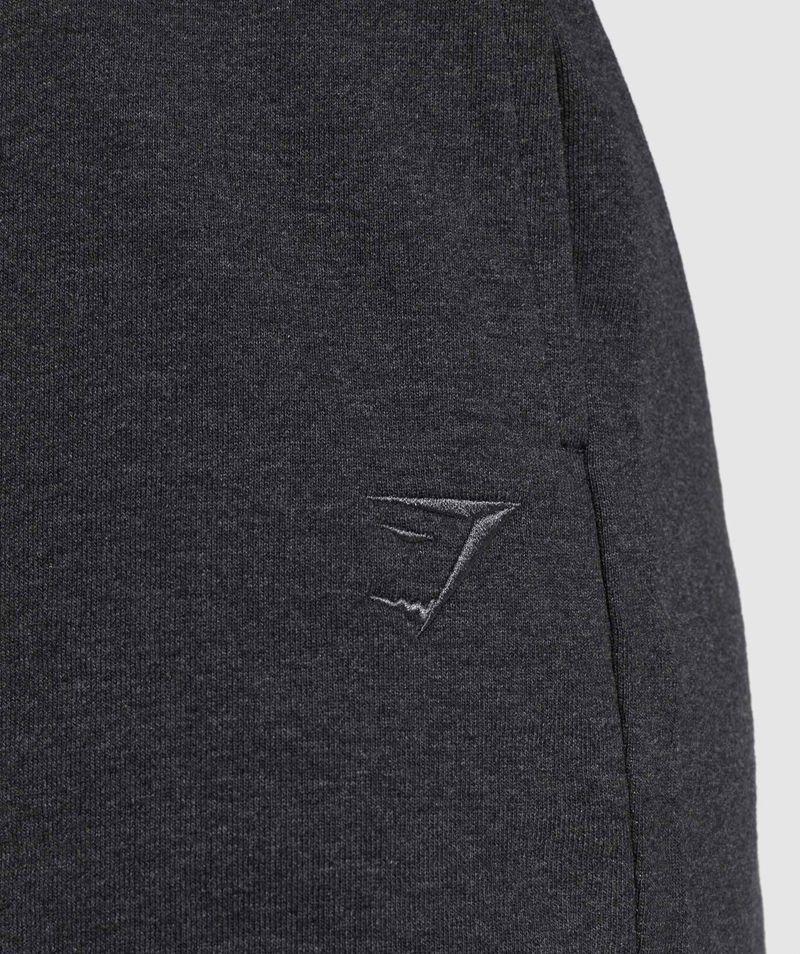 Gymshark Rest Day Sweats Rövidnadrág Női Fekete  Hungary |  NJCDE-6983