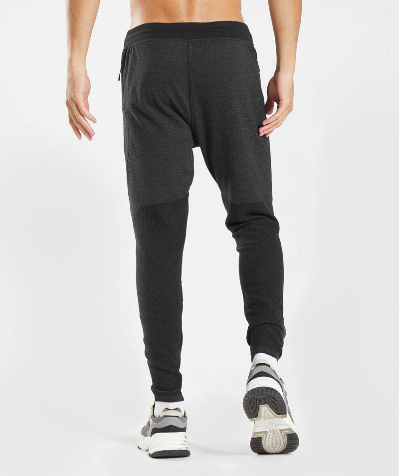 Gymshark Retake Knit Jogger Nadrág Férfi Fekete  Hungary |  XGKWT-2198