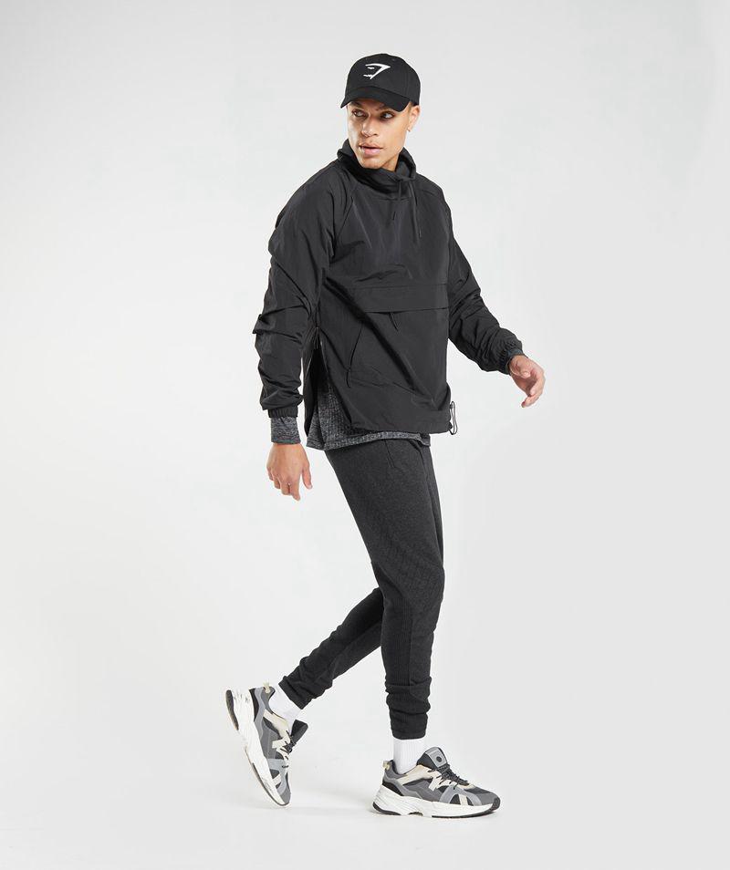 Gymshark Retake Knit Jogger Nadrág Férfi Fekete  Hungary |  XGKWT-2198