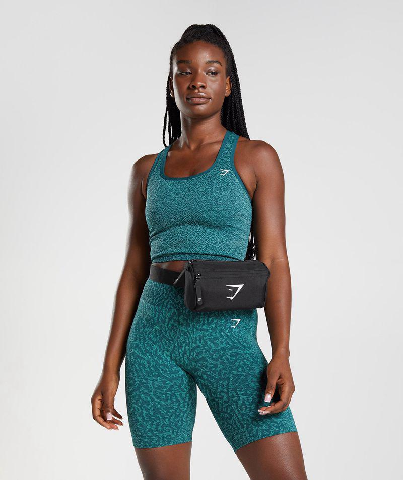 Gymshark Sharkhead Cross Body Crossbody Táska Accessories Fekete  Hungary |  EFWIB-0154