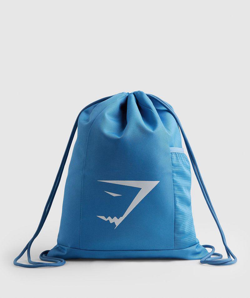 Gymshark Sharkhead Gymsack Mini Táskák Accessories Kék  Hungary |  MQPKG-5702